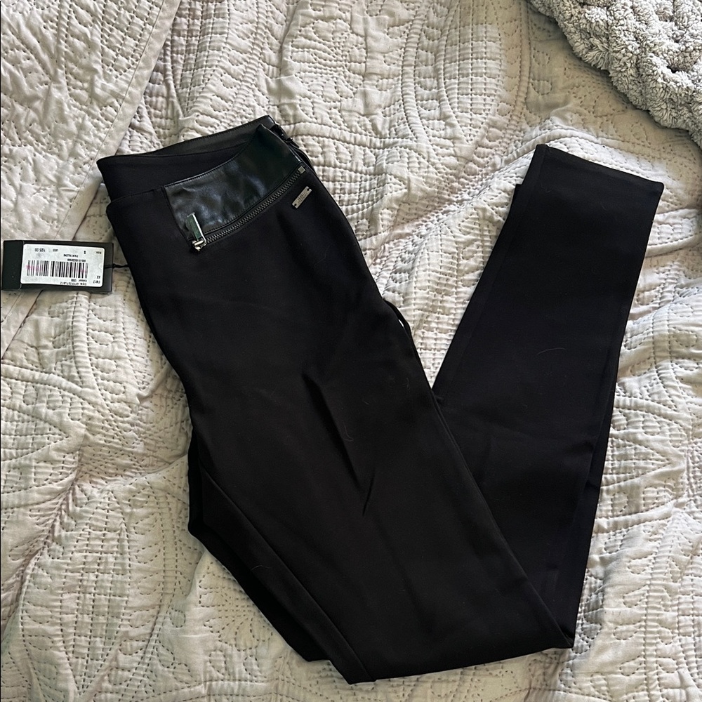 Armani Exchange Black Leggings